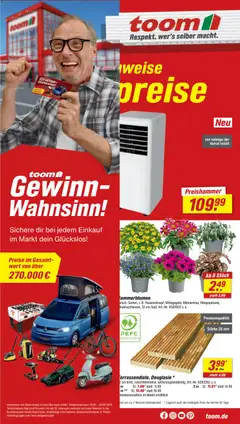Toom Baumarkt Prospekt ab 23.05.2026 gültig