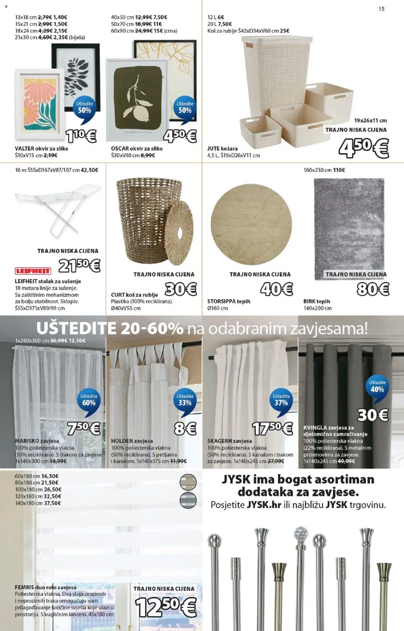 JYSK katalog | vrijedi od 22.06.2026 | Stranica: 15