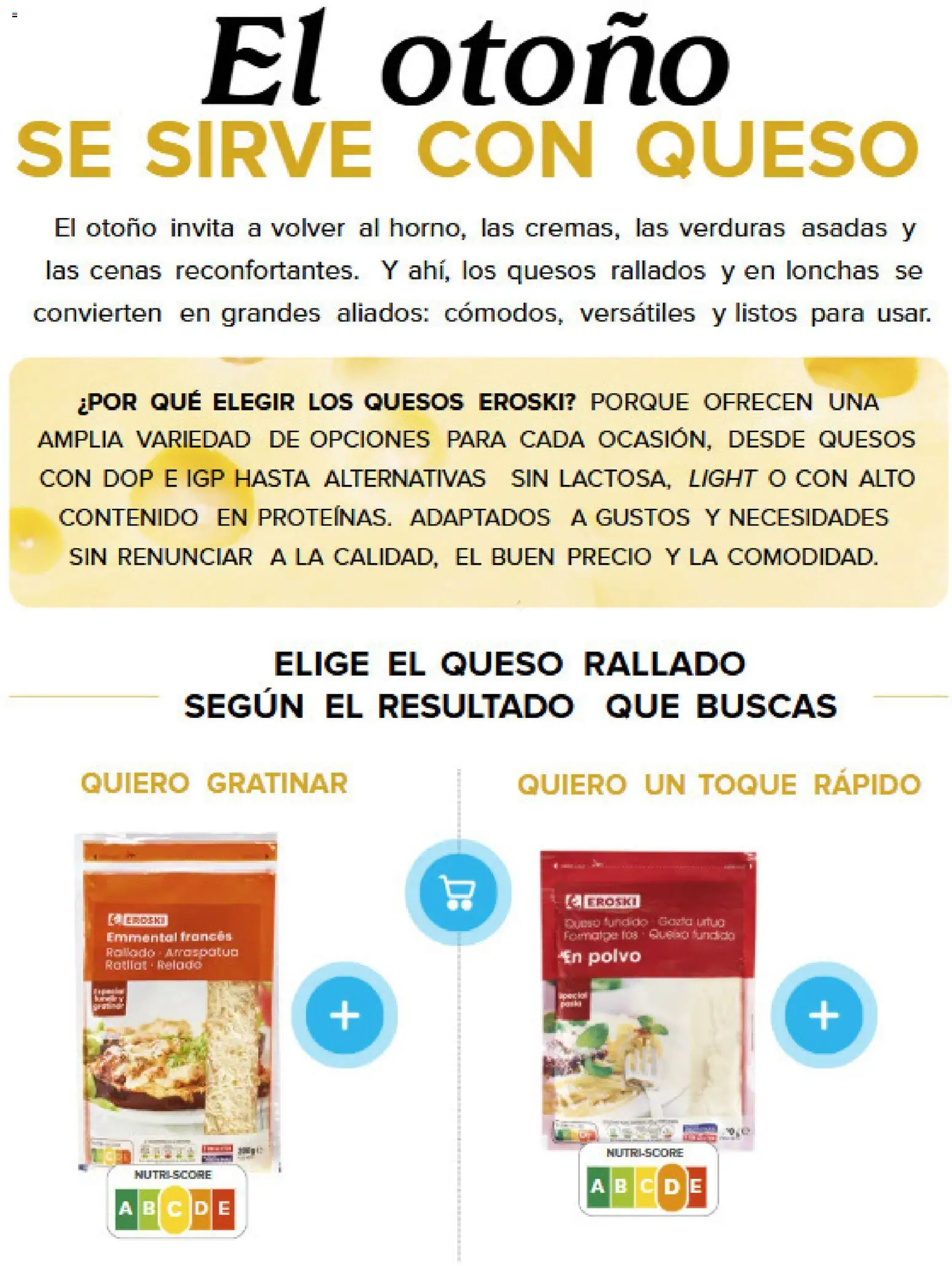 Caprabo Revista │ válido desde el 01/10/2026 | Página: 39 | Productos: Queso fundido, Verduras, Queso, Queso rallado