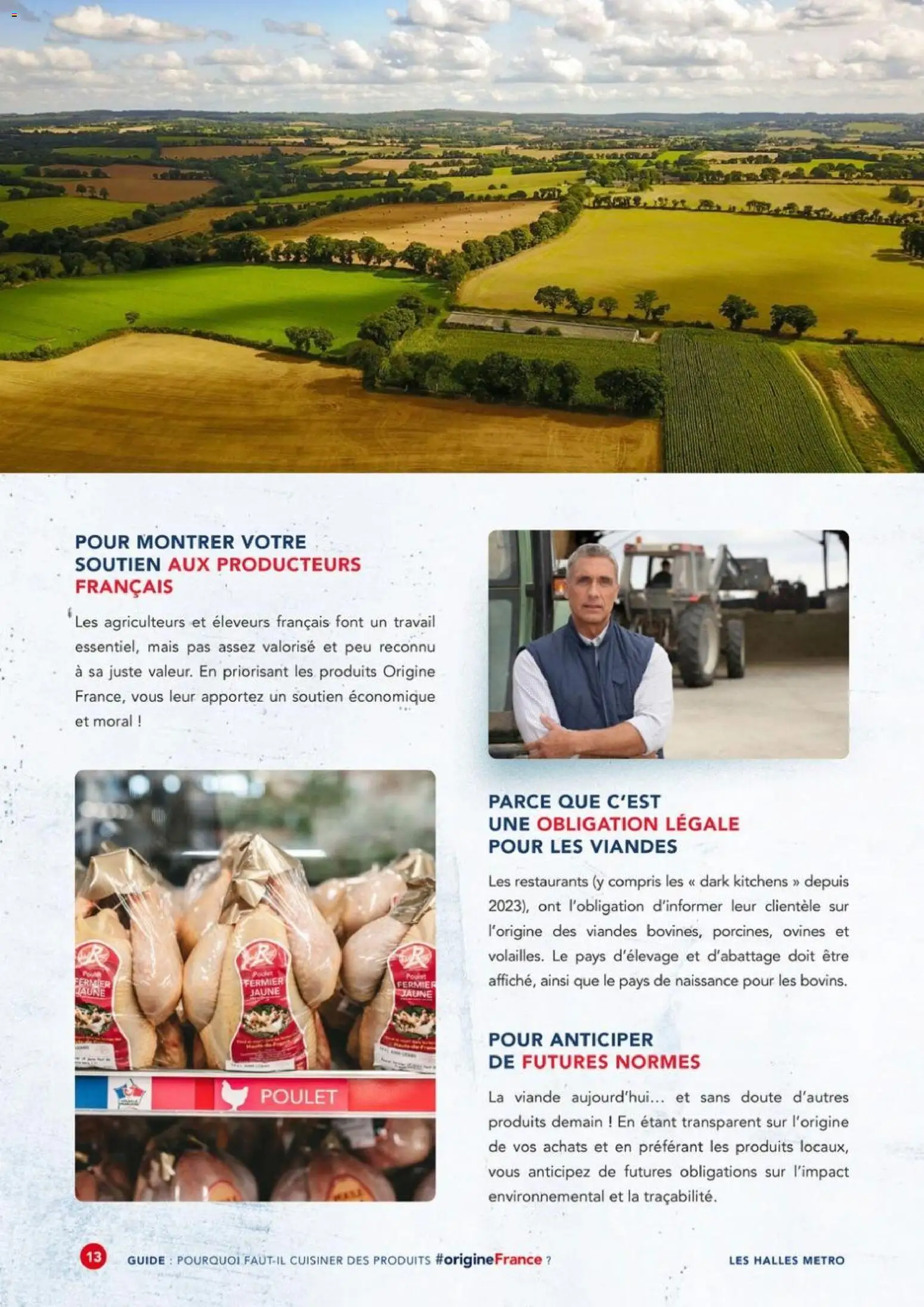 {H1} | Page: 13 | Produits: Mais, Poulet, Viande