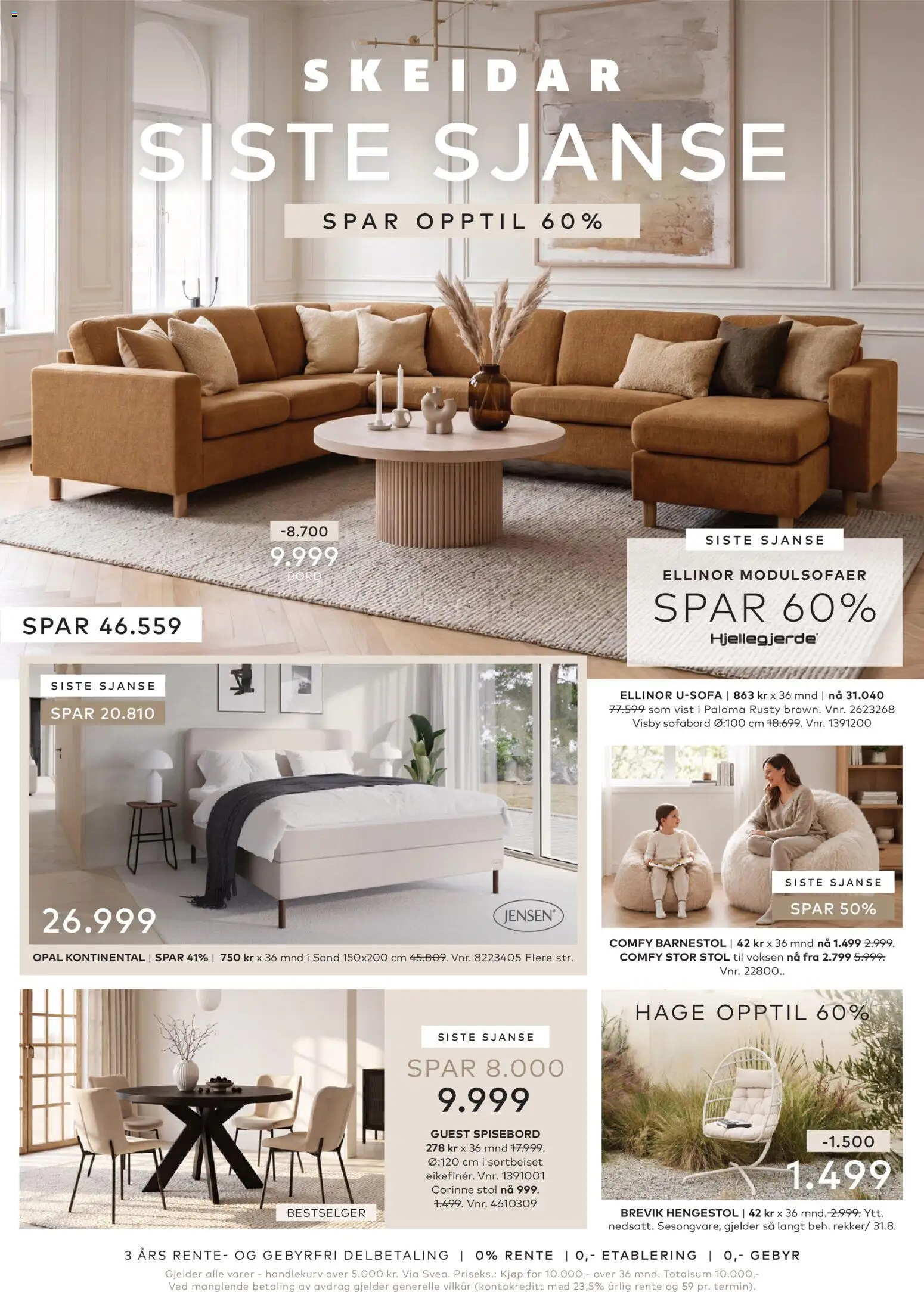 {H1} | Side: 1 | Produkter: Spisebord, Stol, Barnestol