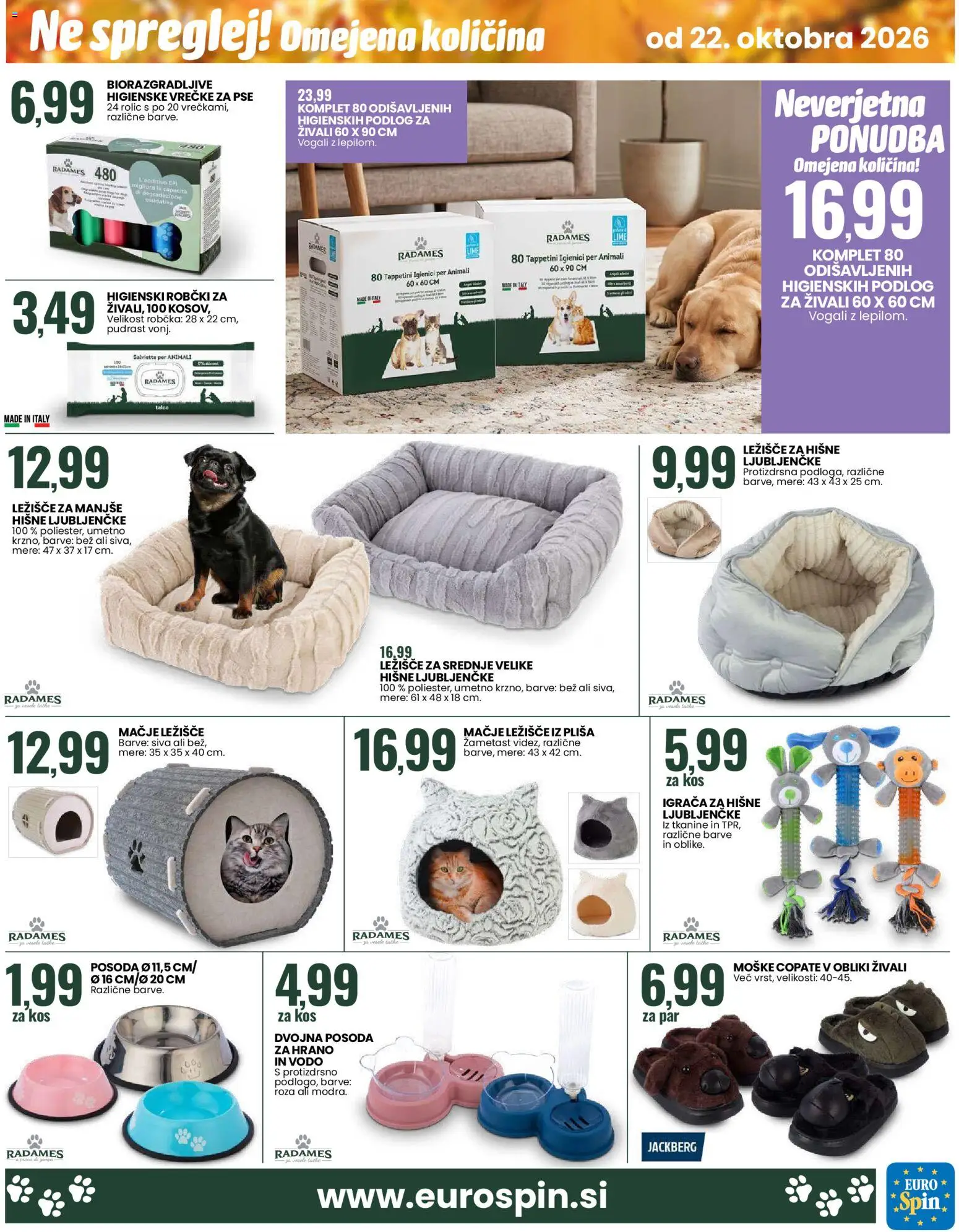 Novi Eurospin katalog ponudbe – veljaven od 22.10.2026 | Stran: 13