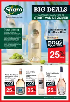 Sligro folder - Big Deals Rosé - Voorbeeld van een folder van Sligro, geldig van 21.05.2026