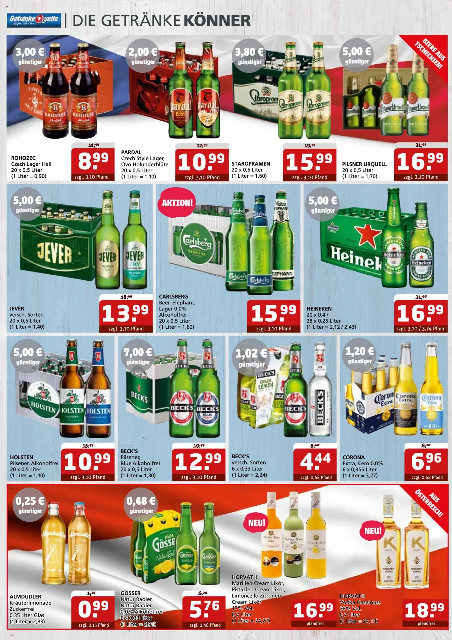 Getränke Quelle Prospekt Aken – gültig ab 26.10.2026 | Seite: 2 | Produkte: Pistazien, Radler, Limoncello, Zitronen