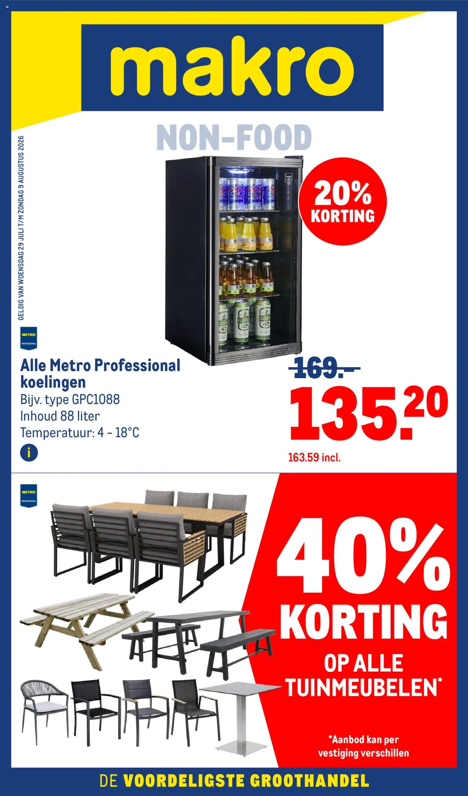 {H1} | Pagina: 1 | Producten: Kan, Tuinmeubelen