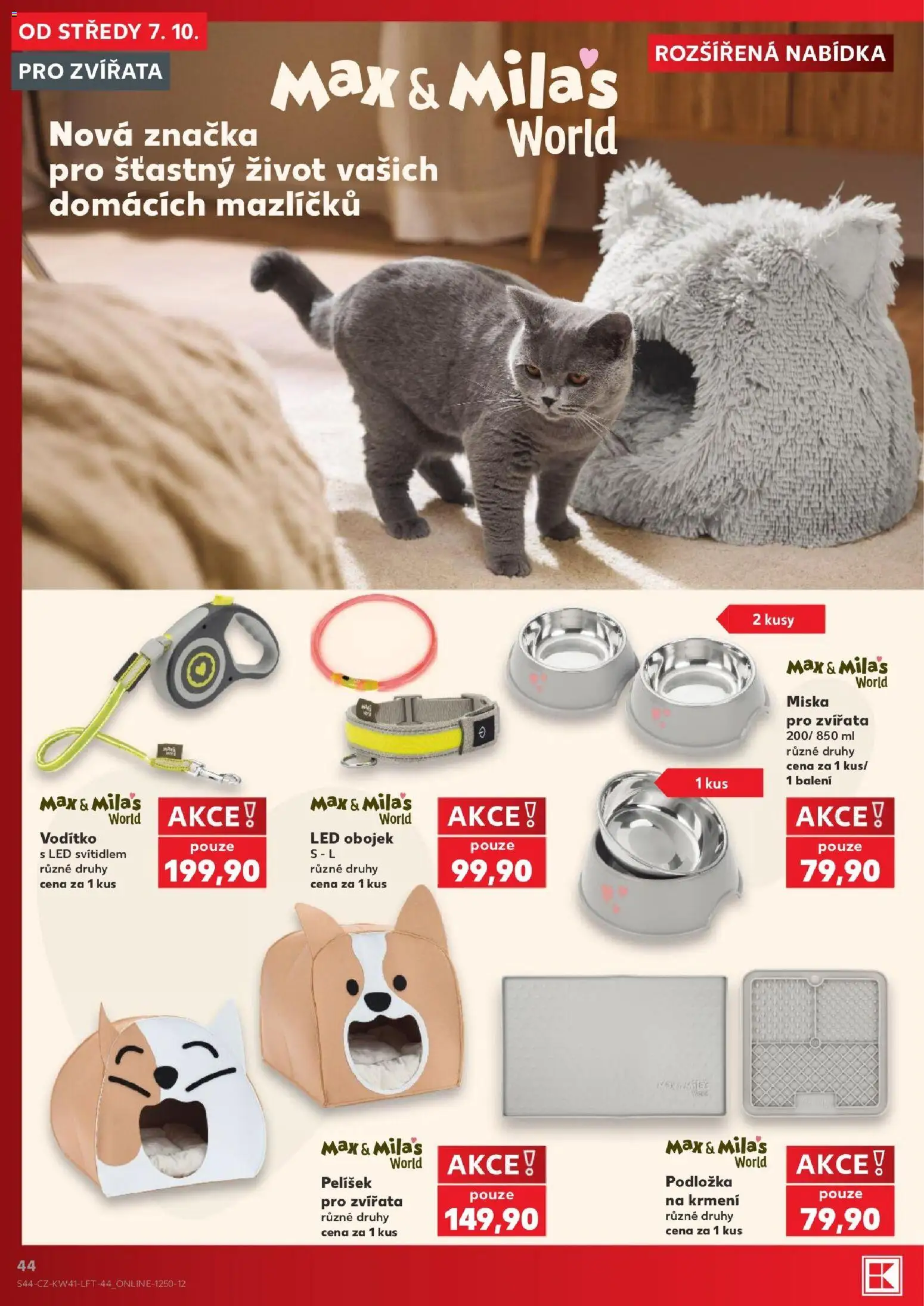 Kaufland leták - Chomutov od 07.10.2026 | Strana: 44 | Produkty: Miska, LED