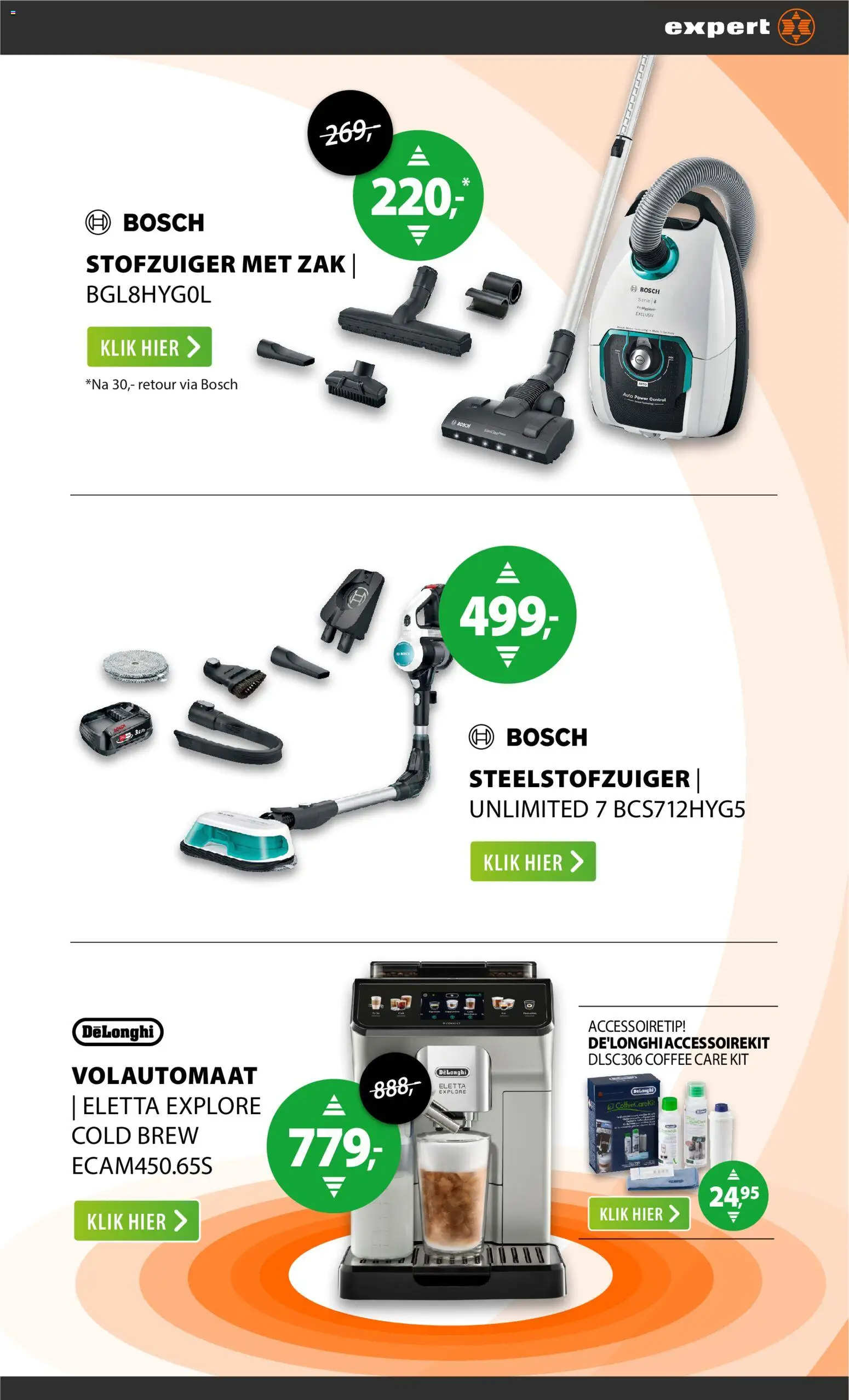 {H1} | Pagina: 21 | Producten: Steelstofzuiger, Zak, Stofzuiger