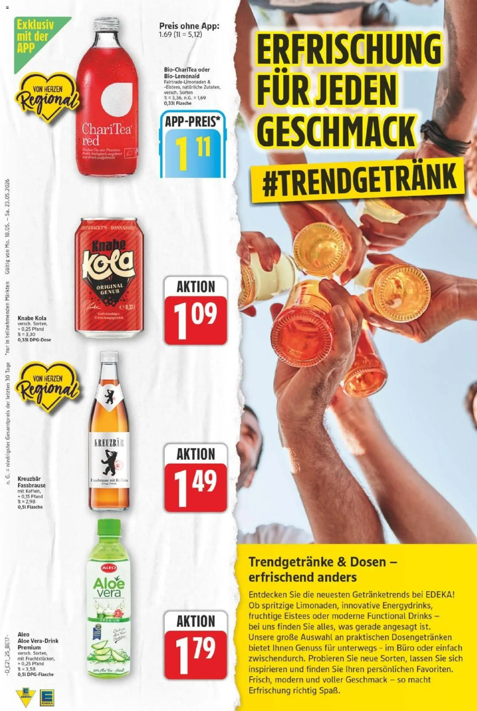 E center Prospekt 	 – gültig ab 18.05.2026 | Seite: 27 | Produkte: Fassbrause