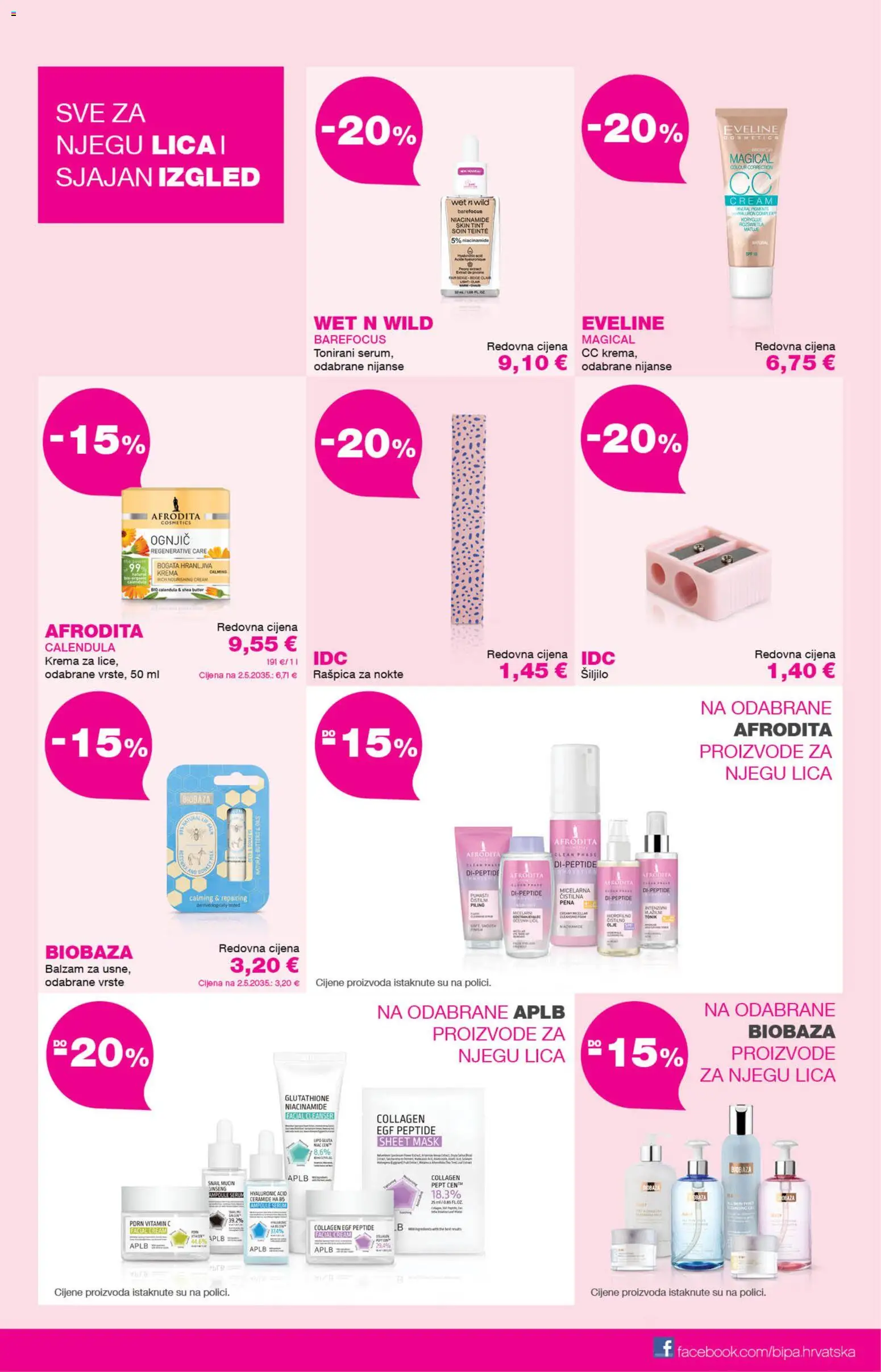 Bipa katalog | vrijedi od 01.09.2026 | Stranica: 3 | Proizvodi: Šiljilo, Tonik, Piling, Krema