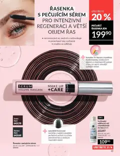 Náhled letáku Avon Katalog 07/2026 od 01.07.2026 | Strana: 49 | Produkty: Sérum, Řasenka, Kondicionér, Odličovač očí