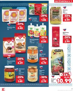 Kaufland leták platný od 09.07.2026 | Strana: 31 | Produkty: Paprika, Apple, Múka, Med