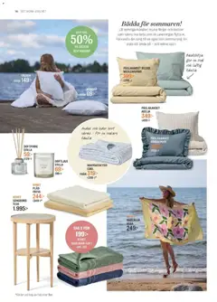 Mio erbjudanden - Förhandsvisning av reklamblad från butik Mio aktuell från 06.05.2026 | Sida: 14 | Produkter: Madrasskydd, Påslakanset, Pläd, Säng