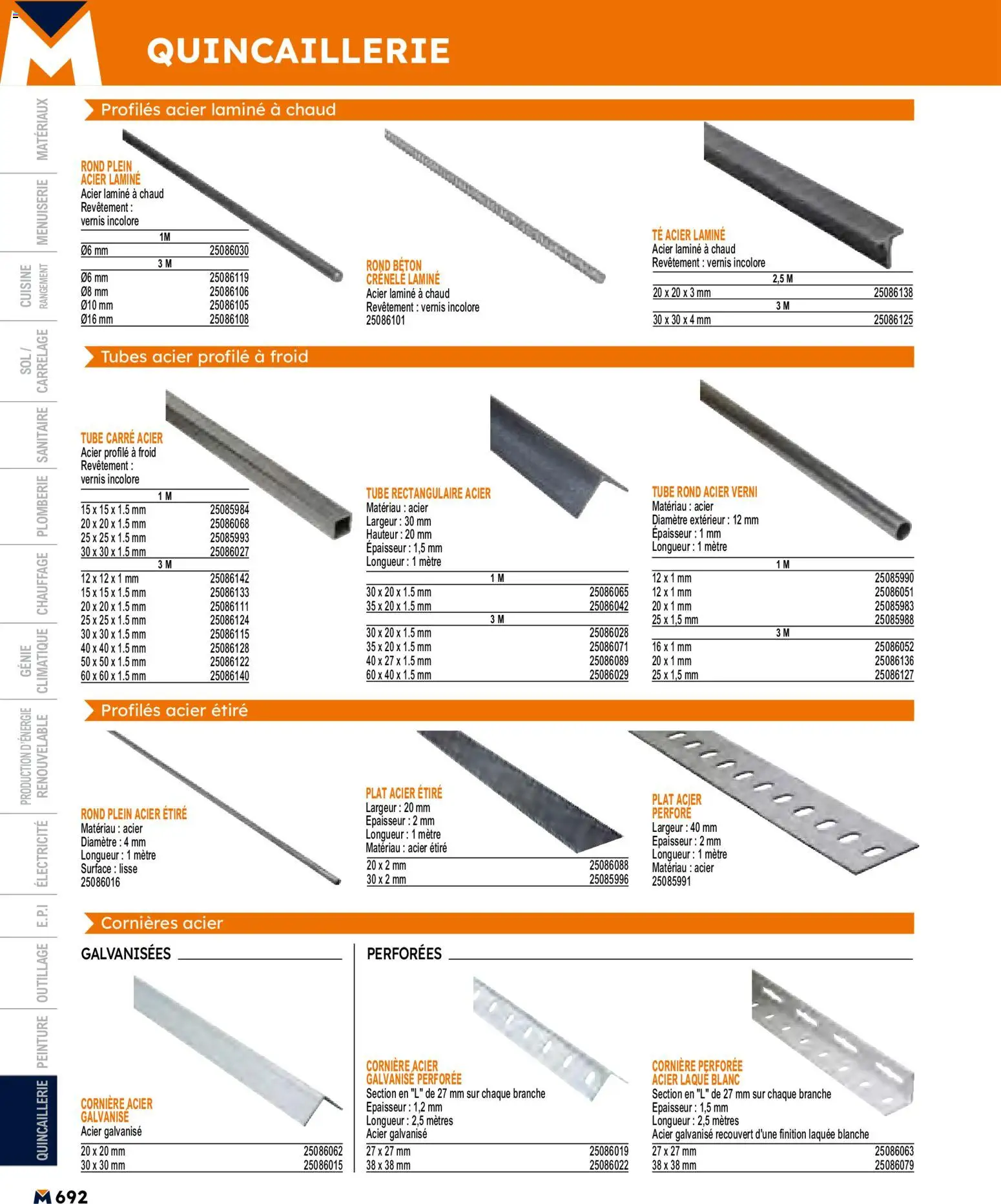 {H1} | Page: 692 | Produits: Mètre, Laque