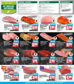 HIT Prospekt ab 27.07.2026 gültig | Seite: 4 | Produkte: Hahnchen, Spieße, Kalbsleber, Gulasch