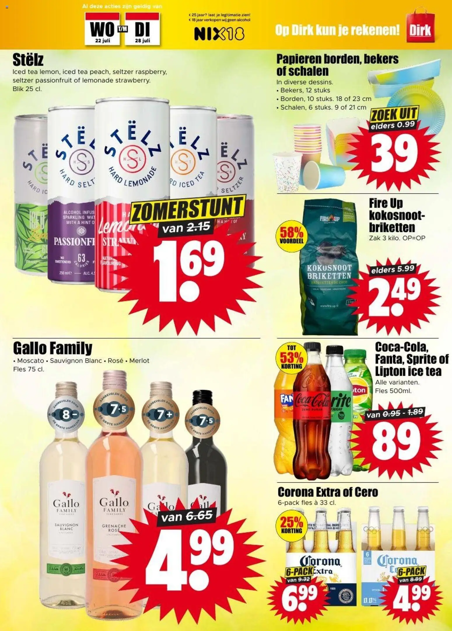 {H1} | Pagina: 11 | Producten: Fles, Coca Cola, Sprite, Zak