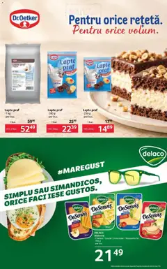 Ofertele Selgros valabile de la 16.10.2026 | Pagină: 10 | Produse: Lapte praf, Mozzarella, Lapte, Gouda