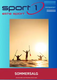 Forhåndsvisning av Sport 1 kundeavis gyldig fra 05/08/2026