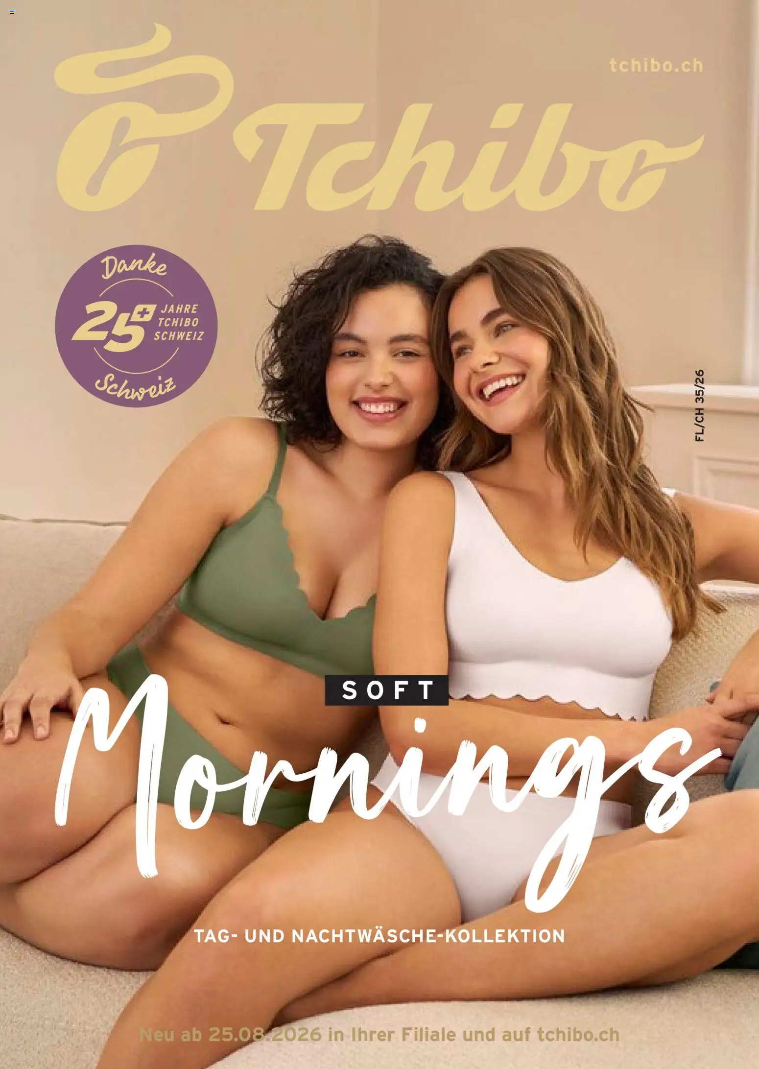 Tchibo aktionen Soft Mornings – gültig ab 25.08.2026 | Seite: 1