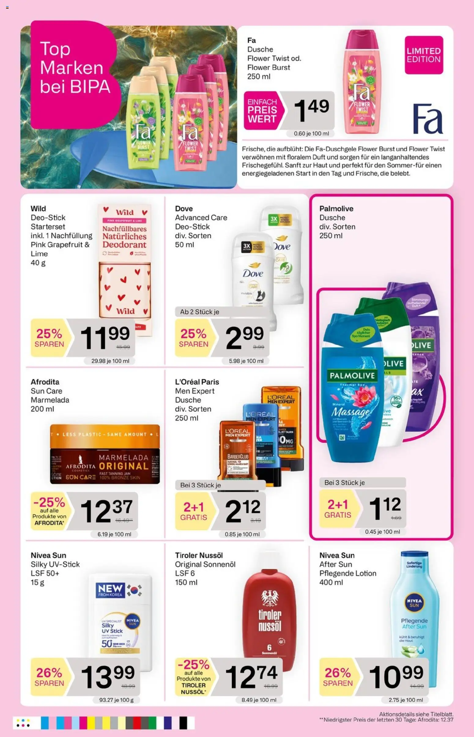 Bipa Flugblatt gültig ab 06.08.2026 | Seite: 5 | Produkte: Grapefruit, Dusche, Duft, Deodorant
