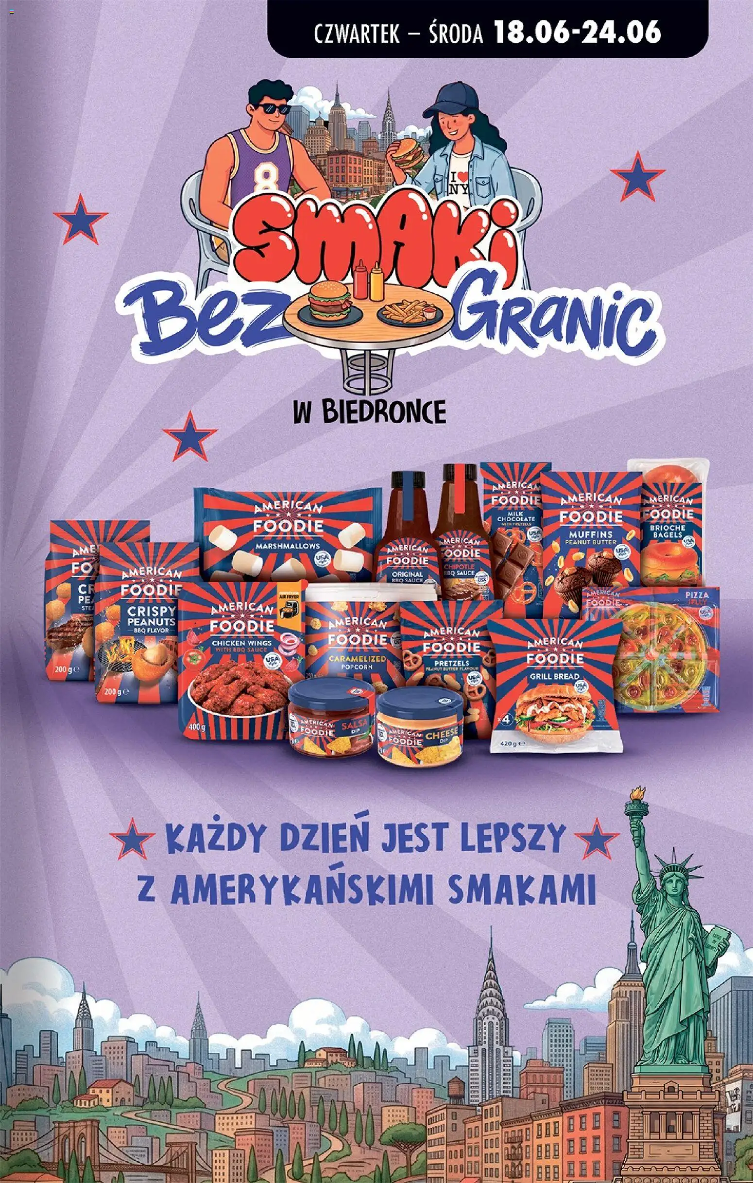 Biedronka gazetka od czwartku od 18.06.2026 | Strona: 53 | Produkty: Grill, Pizza, Popcorn