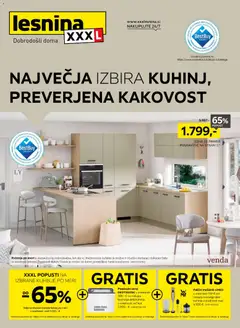 XXXL Lesnina katalog akcije – veljaven od 31.08.2026