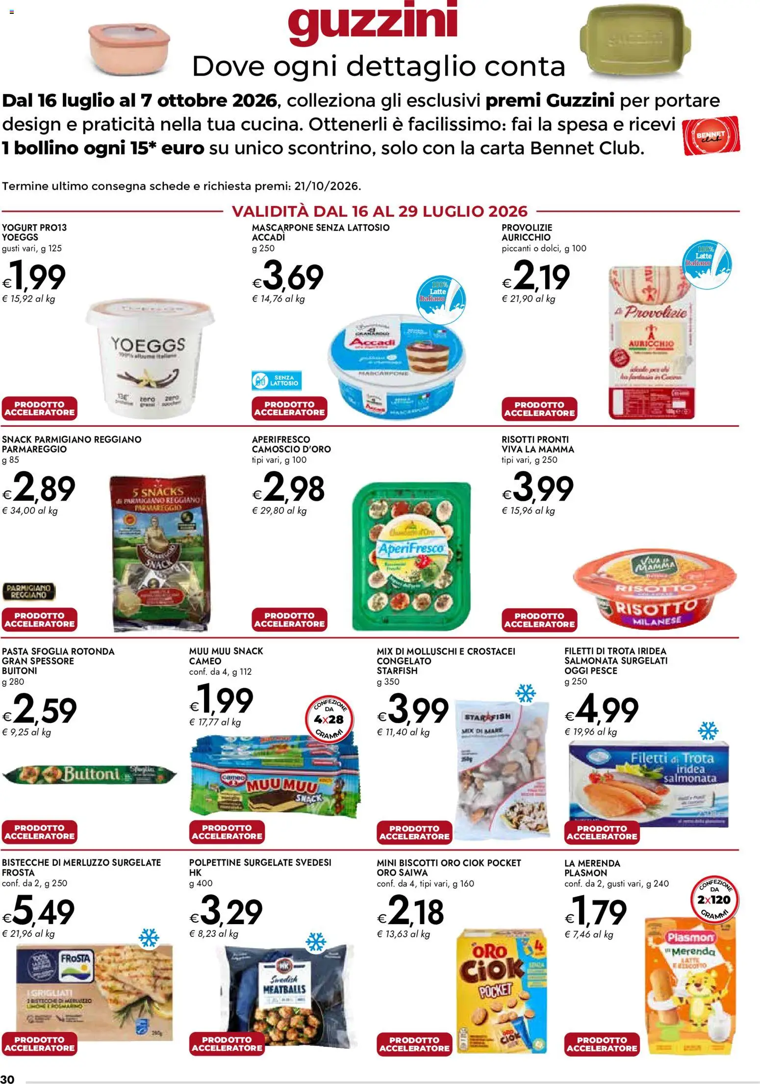 Volantino bennet del 16/07/2026 | Pagina: 30