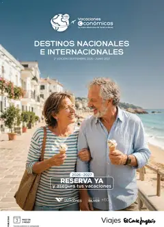 Vista previa Viajes El Corte Inglés folleto Destinos Otoño y Primavera válido desde el 01/07/2026