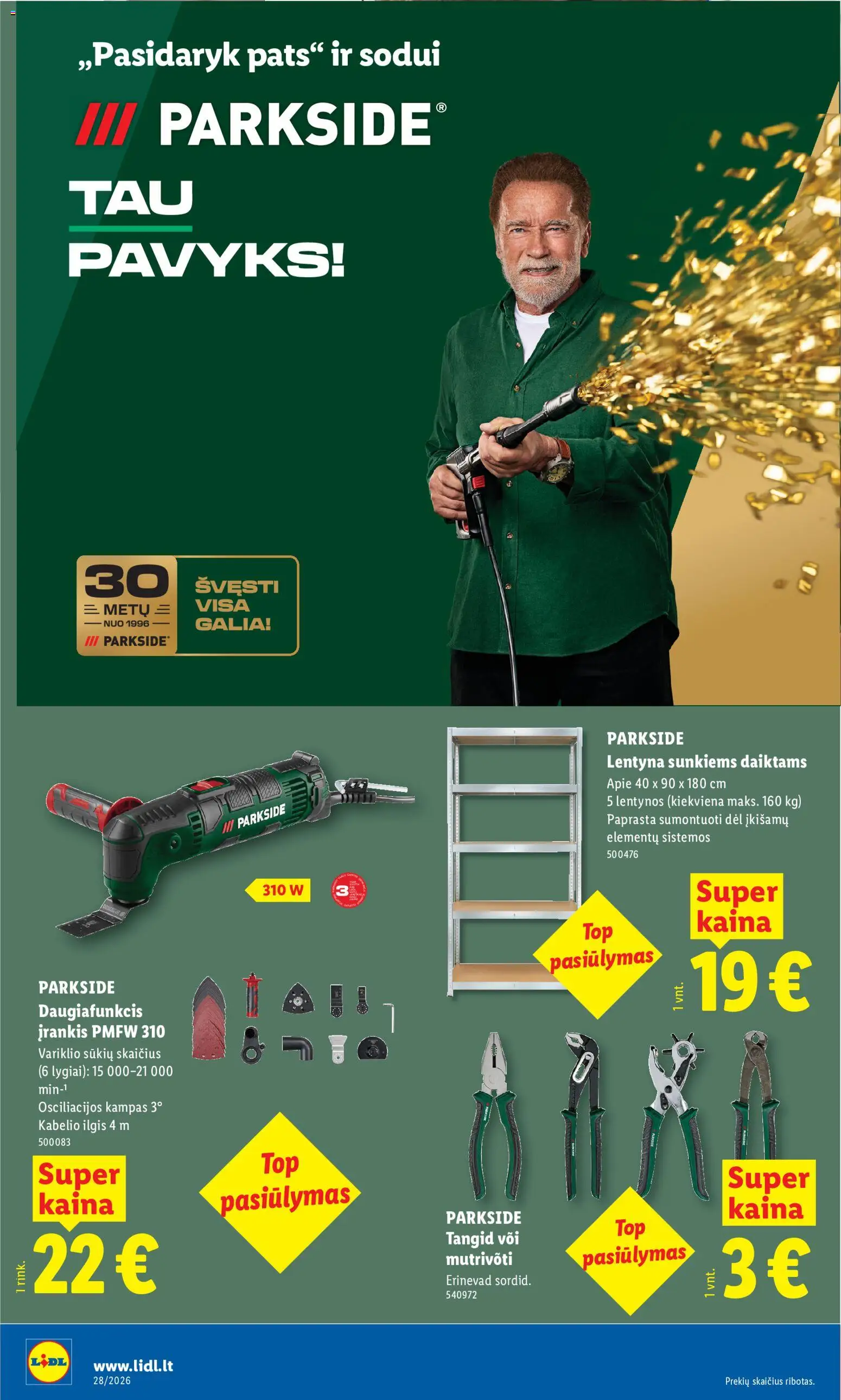 LIDL akcijos nuo 2026.07.06 | Puslapis: 12 | Prekių: Lentyna