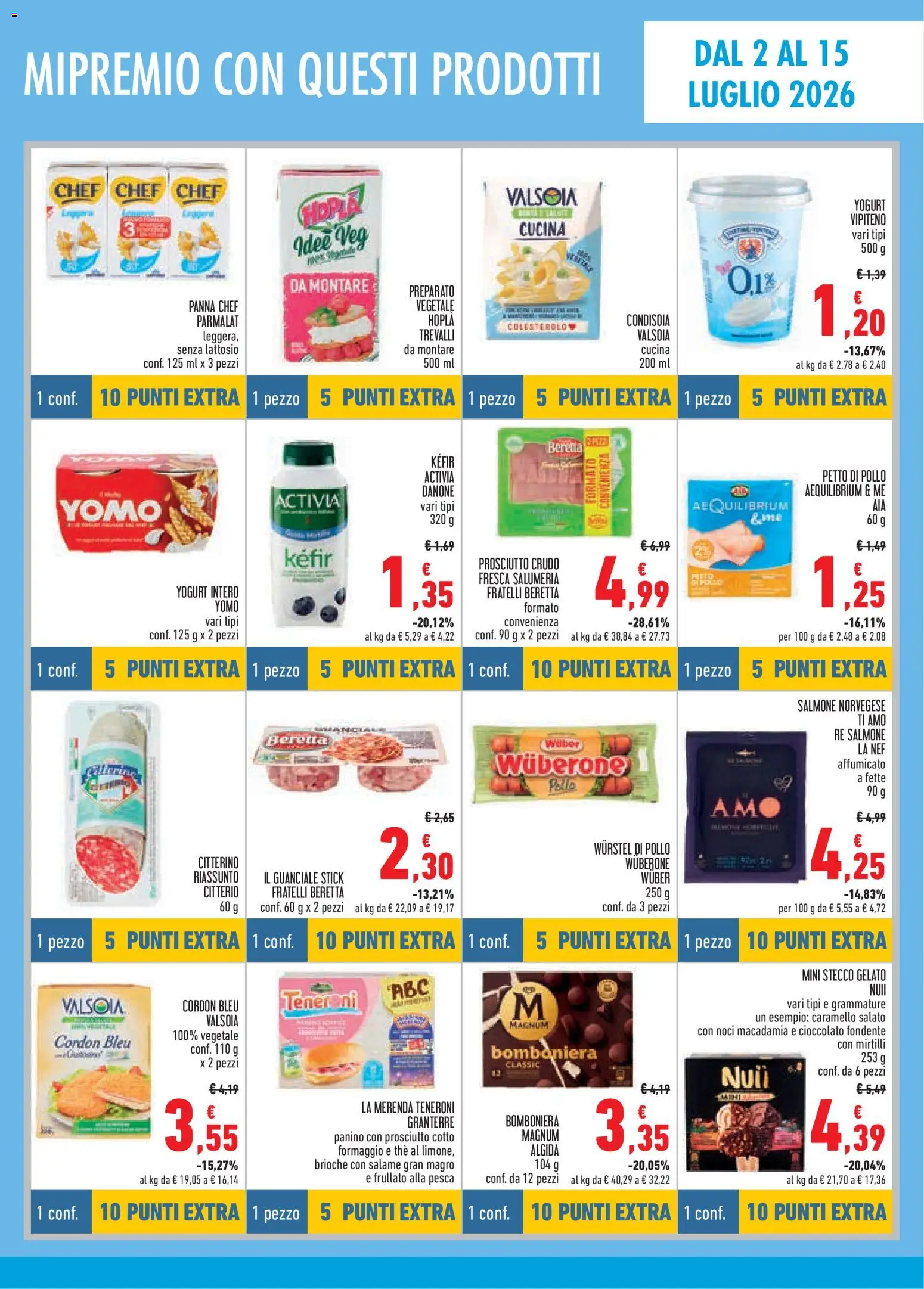 Volantino Conad del 18.06.2026 | Pagina: 11 | Prodotti: Salame, Pollo, Wurstel, The