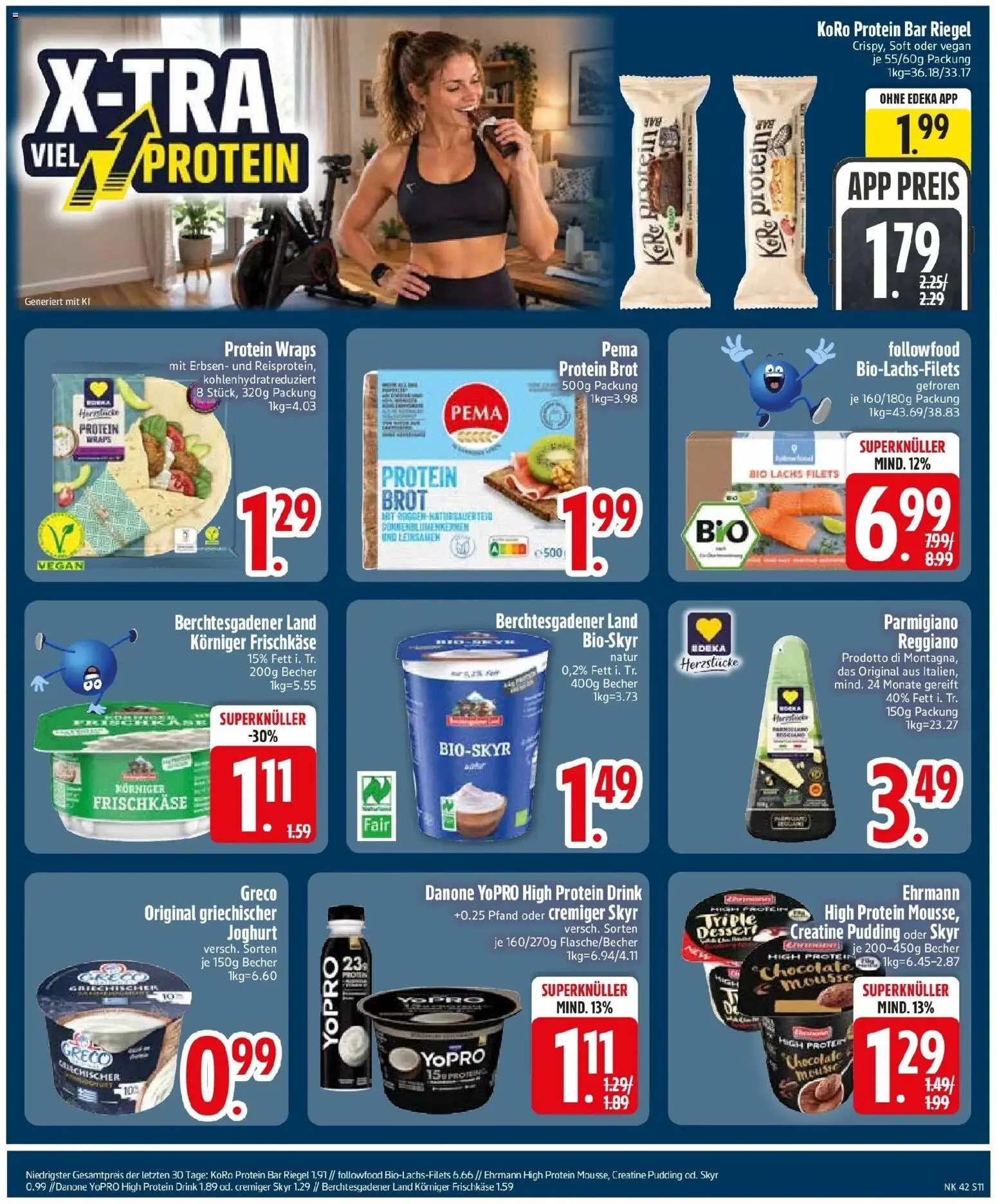 Edeka Prospekt Hainsacker (ab 12.10.2026) » Angebote Online | Seite: 13 | Produkte: Pudding, Skyr, Lachs, Frischkase