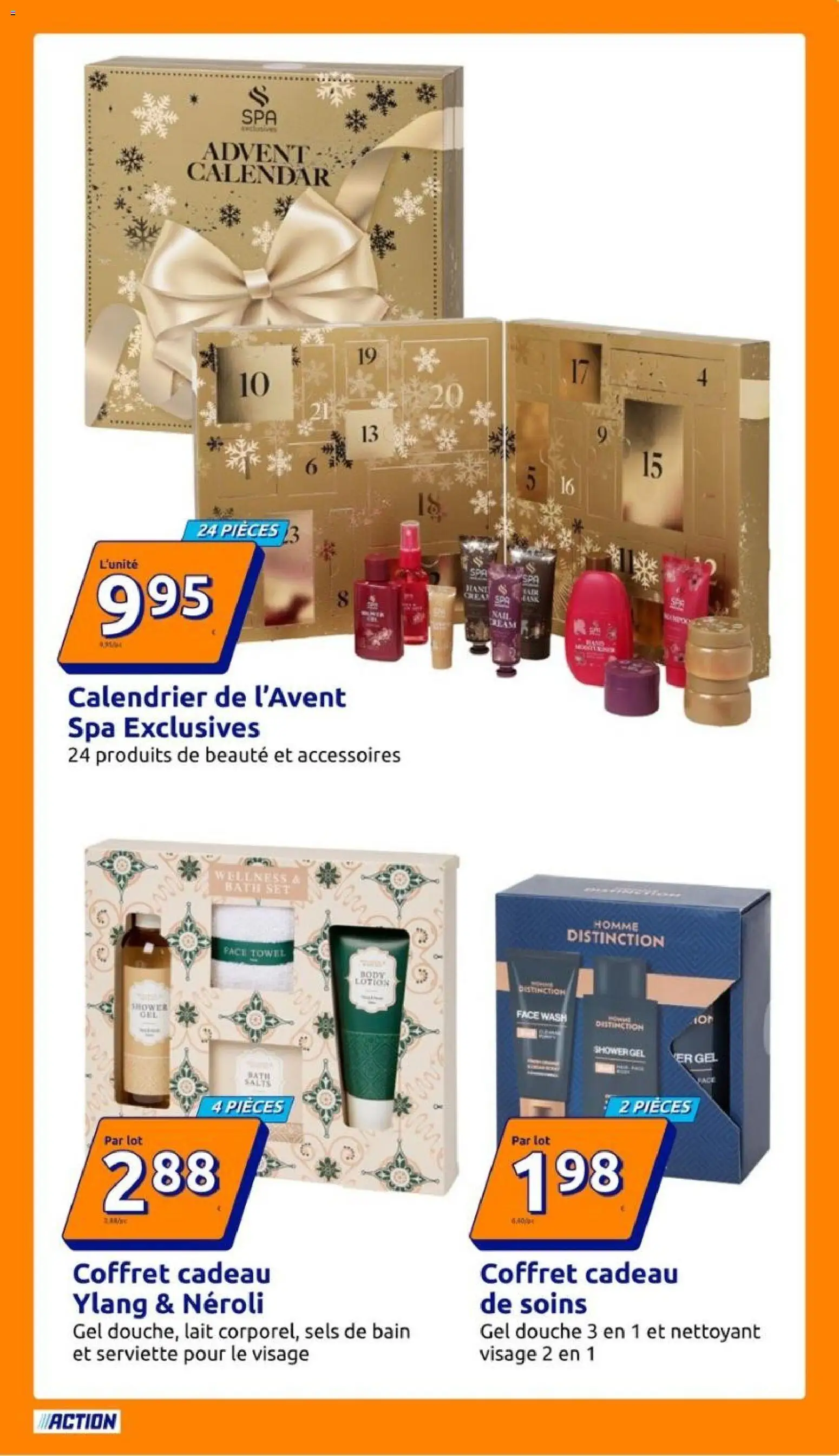 {H1} | Page: 13 | Produits: Calendrier de l'avent, Gel douche, Douche, Lait