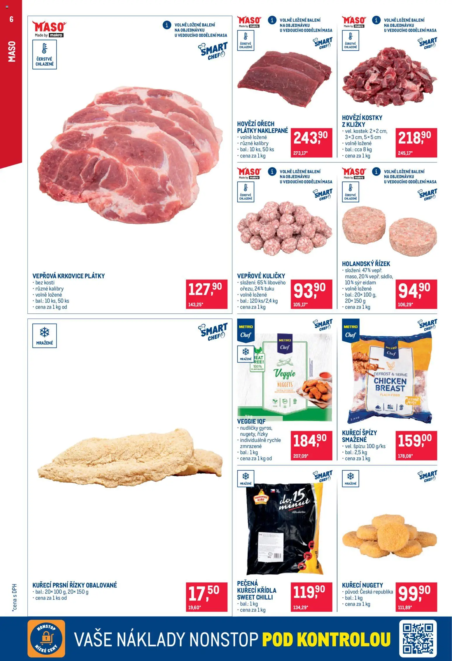 Makro leták - Gastronomie od 23.09.2026 | Strana: 6 | Produkty: Sádlo, Veggie, Sýr, Nugety