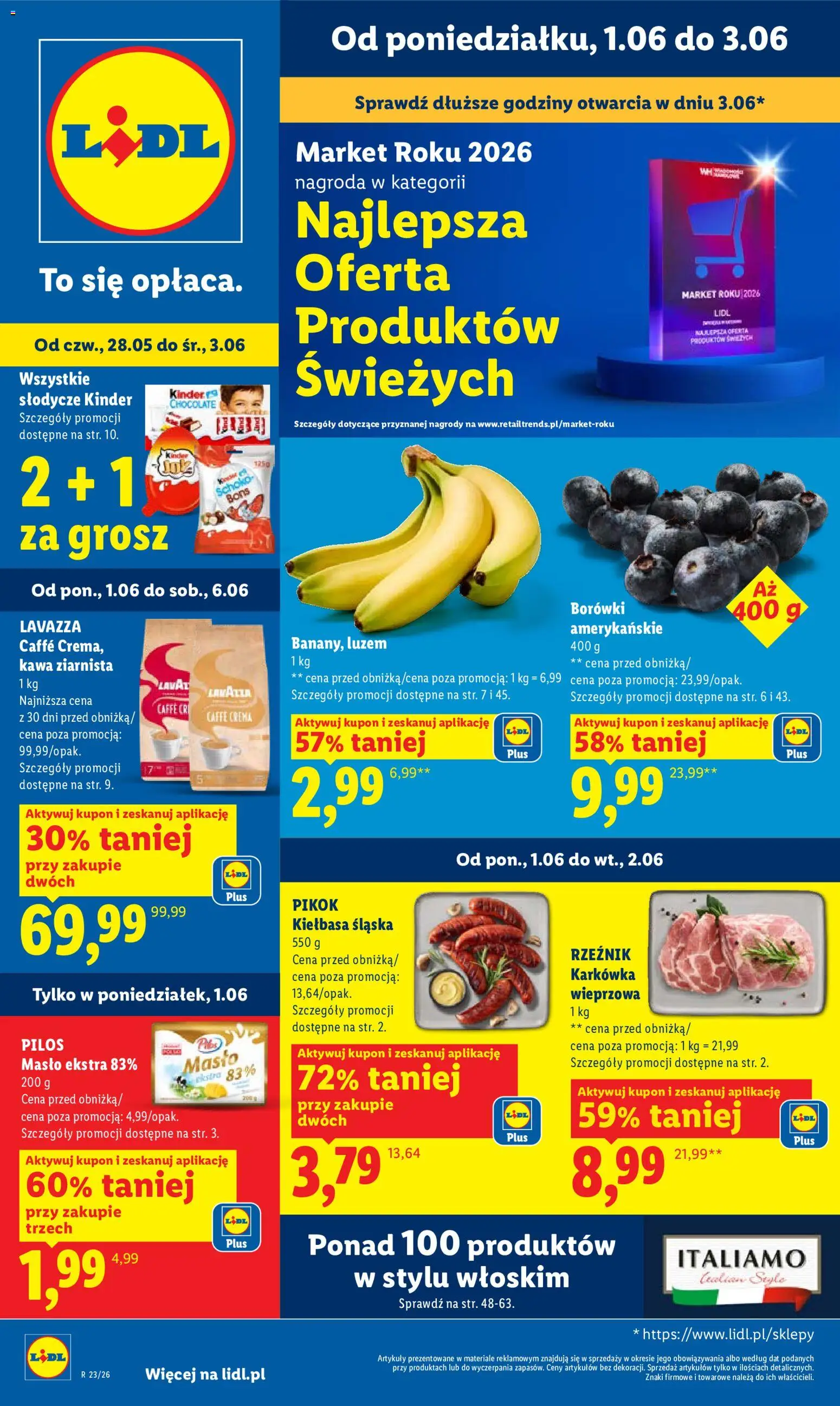 Lidl gazetka od 01.06.2026 | Strona: 1