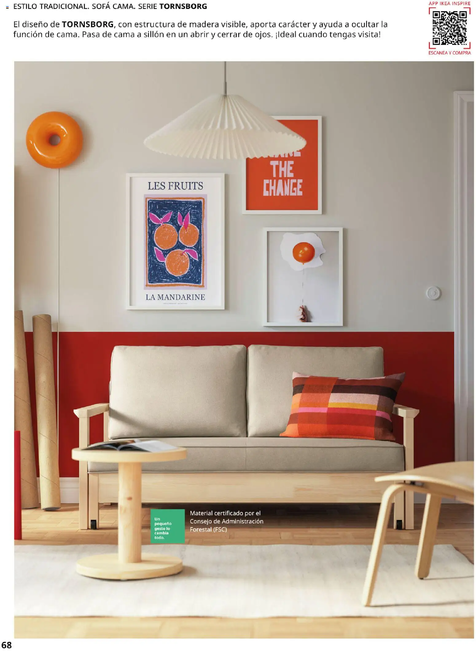 IKEA - Sofás │ válido desde el 28/09/2026 | Página: 68 | Productos: Cama, Sofá, Sillón