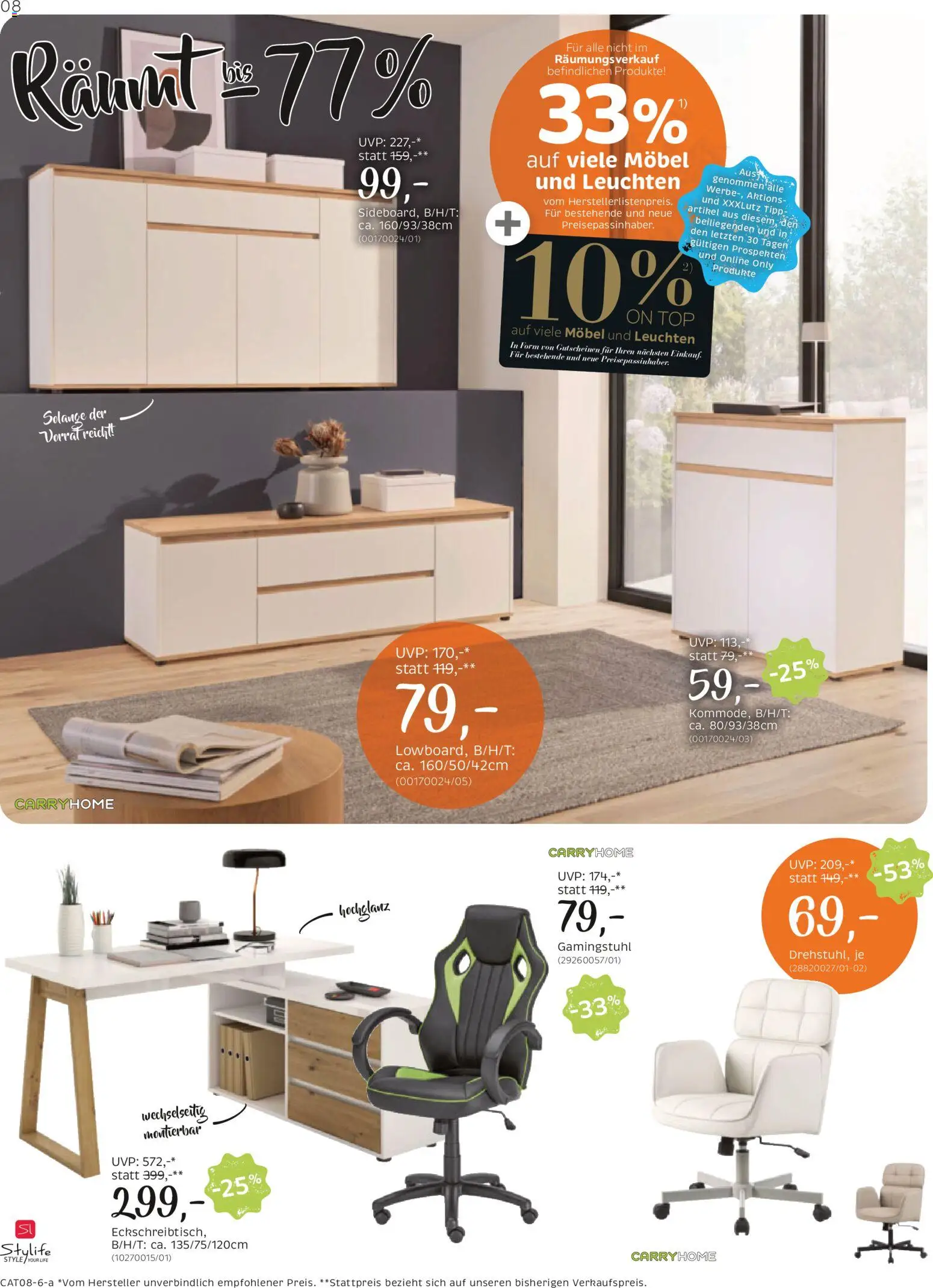 XXXLutz Carry Home gültig ab 28.07.2026 | Seite: 8