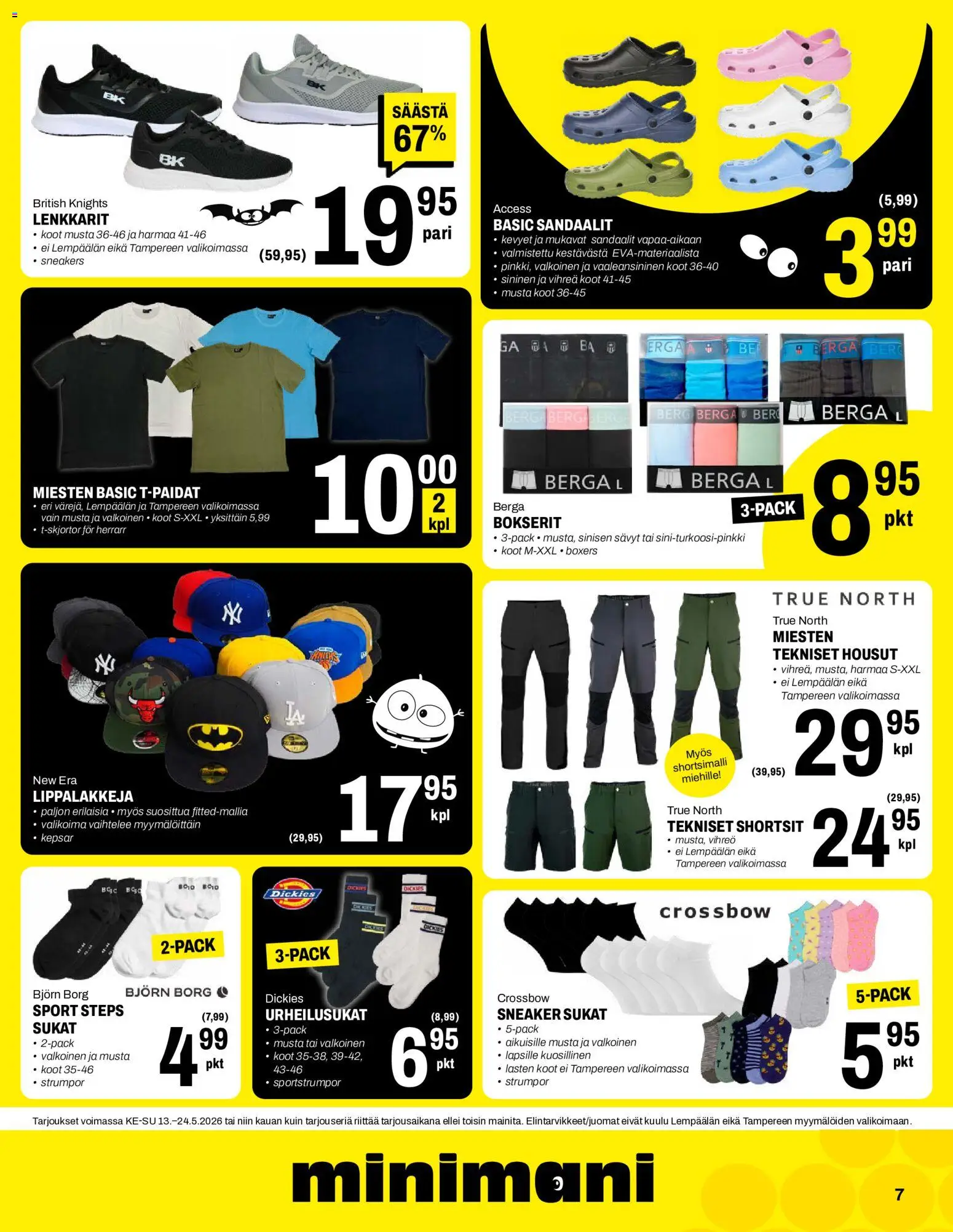 Minimani tarjoukset – voimassa 13.05.2026 alkaen | Sivu: 7