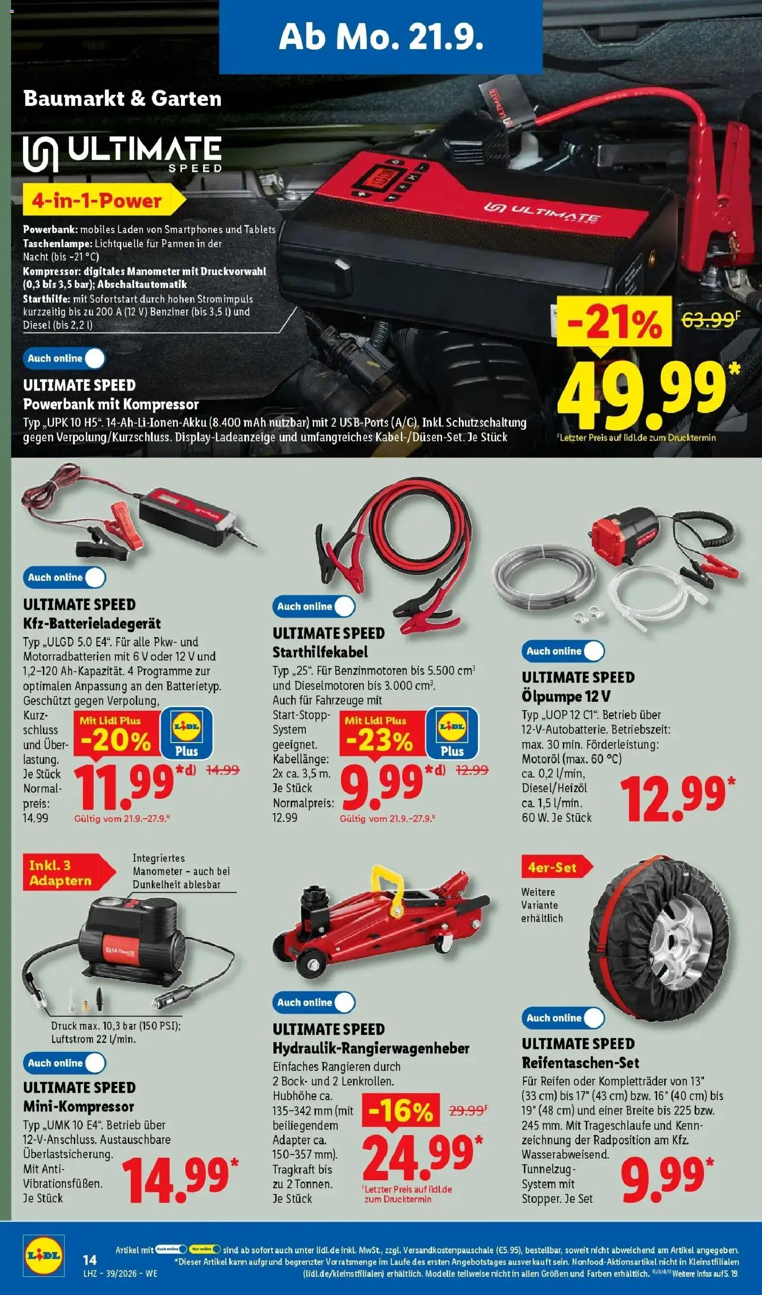 Lidl Prospekt Künzell (ab 21.09.2026) zum Blättern » Angebote | Seite: 26