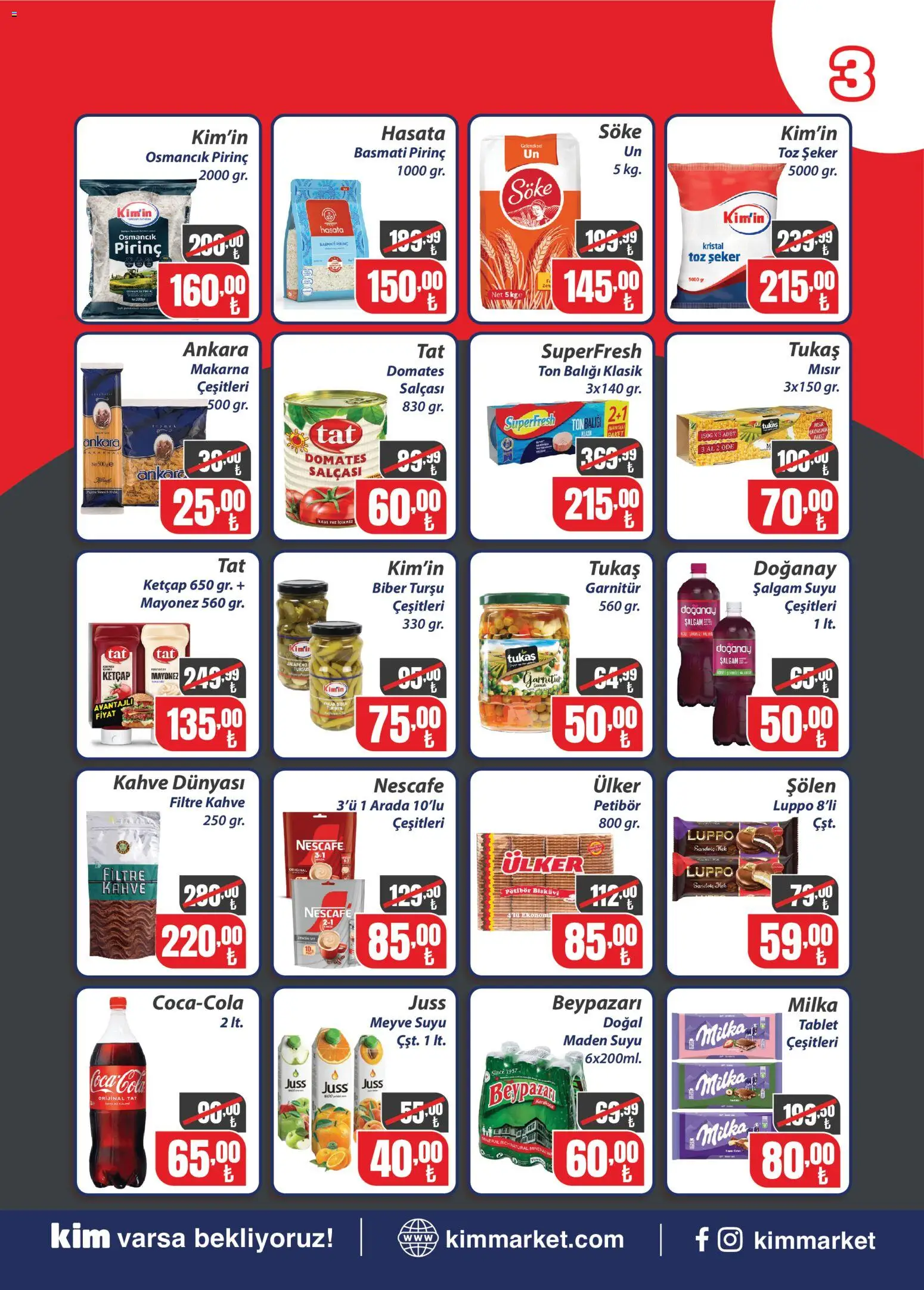 Kim Market Katalog - Marmara Insert - 07 Ekim 2026 tarihinden itibaren geçerlidir | Sayfa: 3