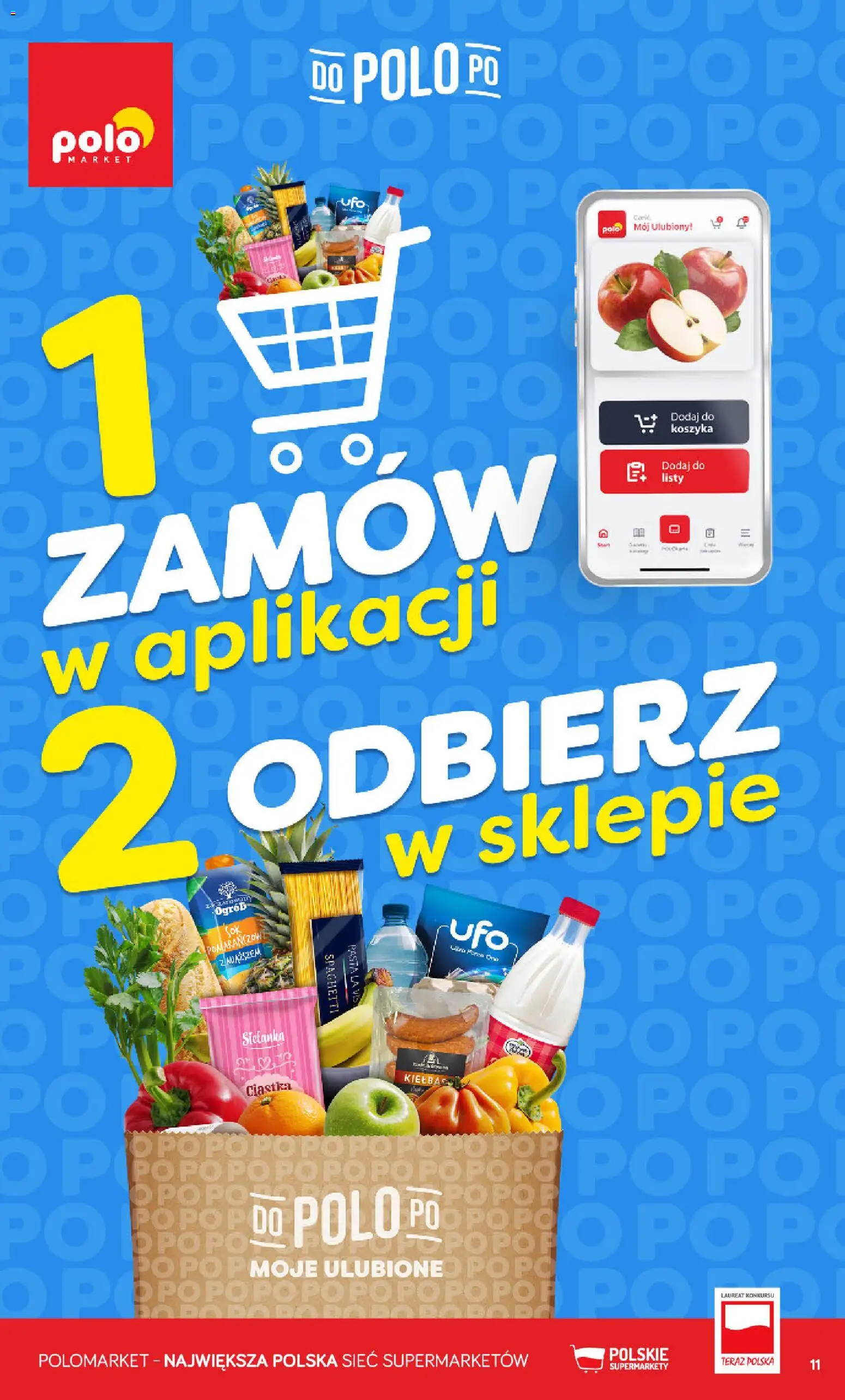 POLOmarket gazetka - Kupuj taniej od 02.09.2026 | Strona: 11 | Produkty: Spaghetti, Pasta, Ciastka