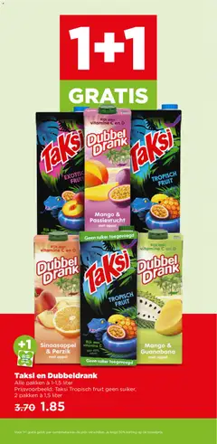 Dubbel Drank Sinaasappel & Perzik met appel, Rijk aan vitamine C en D - Voorbeeld van een folder van Plus, geldig van 29-07-2026 | Pagina: 25