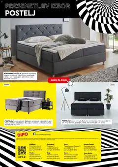 Dipo katalog akcije – veljaven od 07.08.2026 | Stran: 22 | Izdelki: Ležišče, Nadvložek, Vzmetnica, Barva
