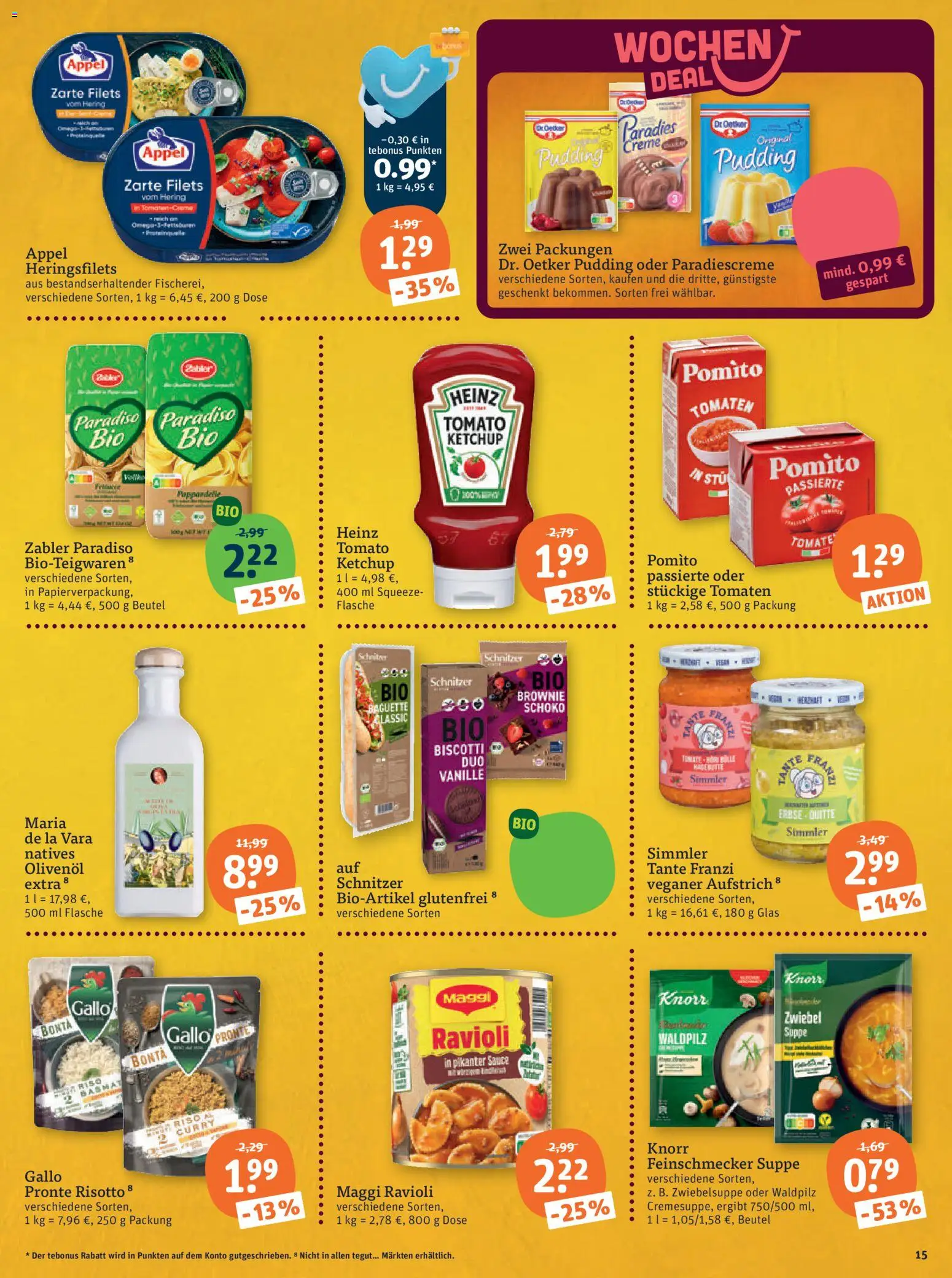 Tegut Prospekt – gültig ab 19.06.2026 | Seite: 17 | Produkte: Tomaten, Pudding, Creme, Ketchup