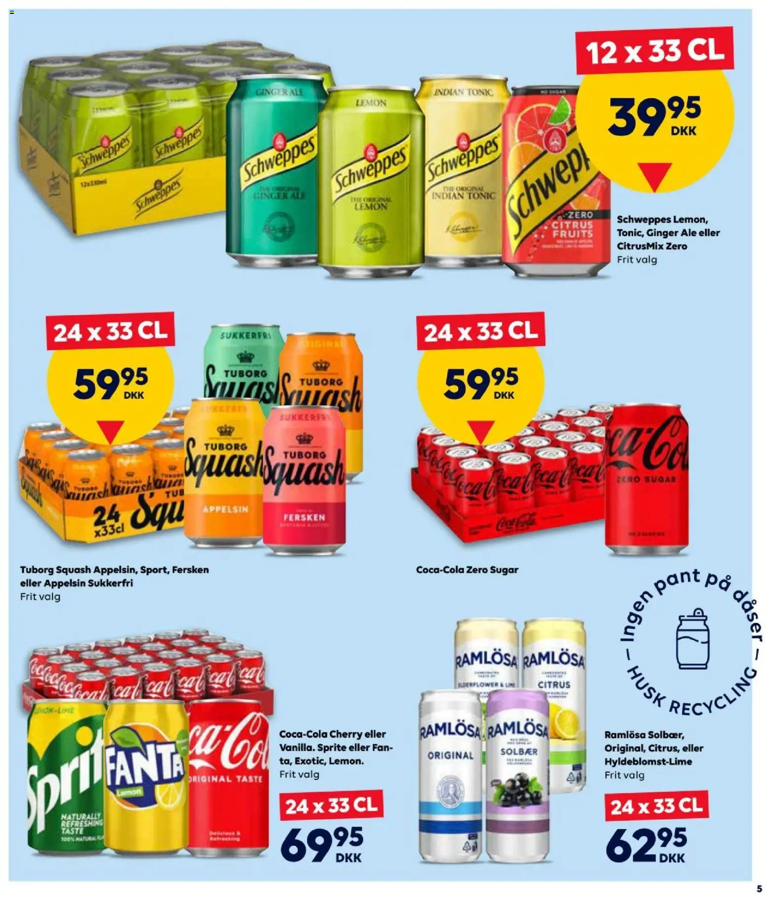 Bordershop tilbudsavis – gyldig fra 12/08/2026 | Side: 6 | Produkter: Squash, Cherry, Solbær, Tuborg Squash