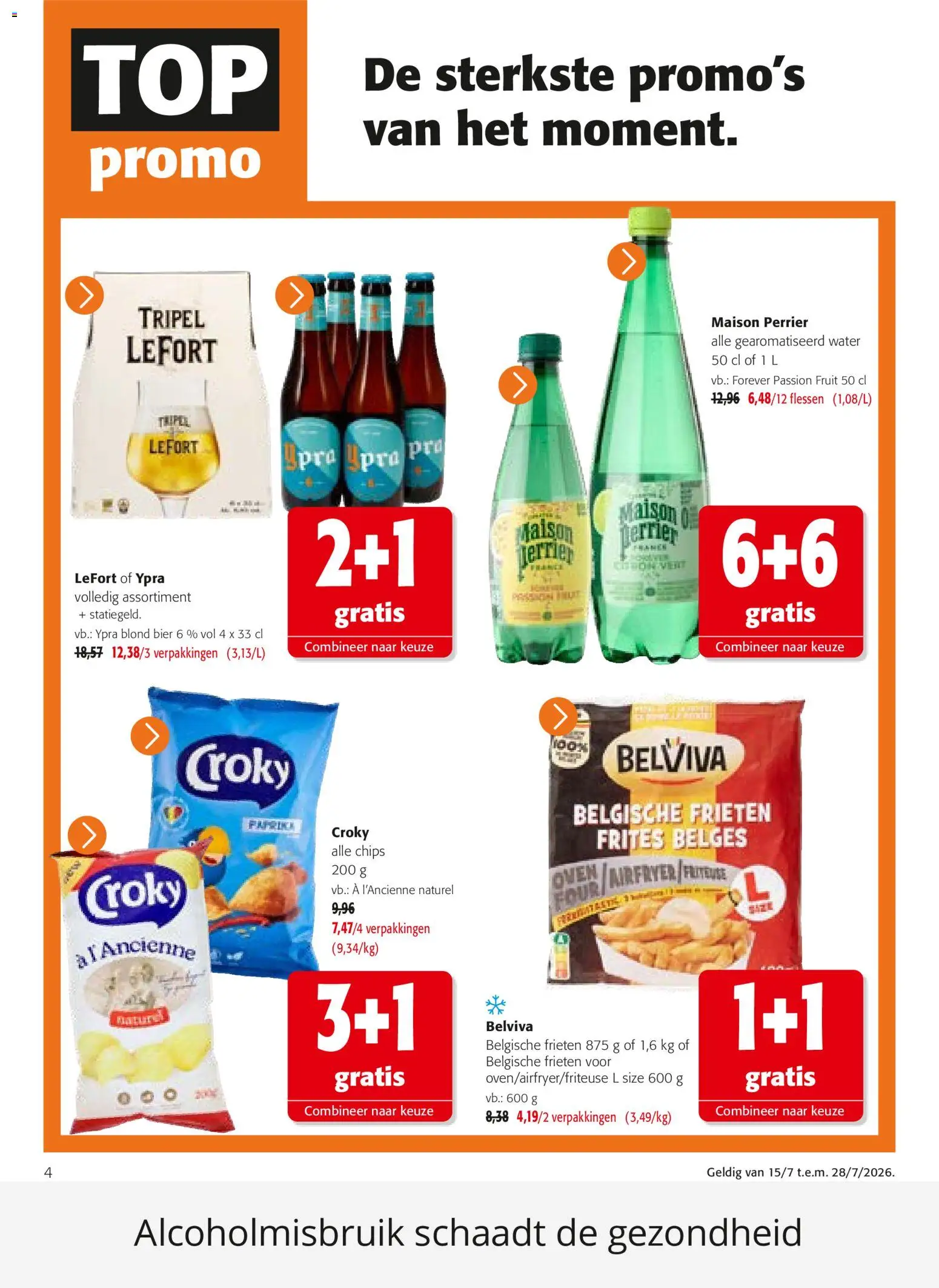 {H1} | Pagina: 4 | Producten: Bier, Chips, Oven, Fruit