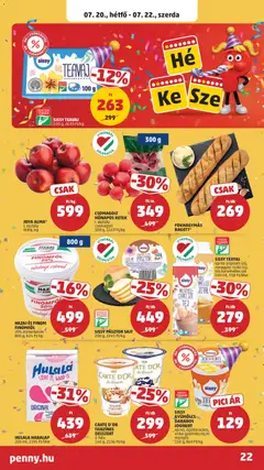 PENNY akciós újság - amely érvényes a következő dátumtól: 2026.07.16. | Oldal: 26