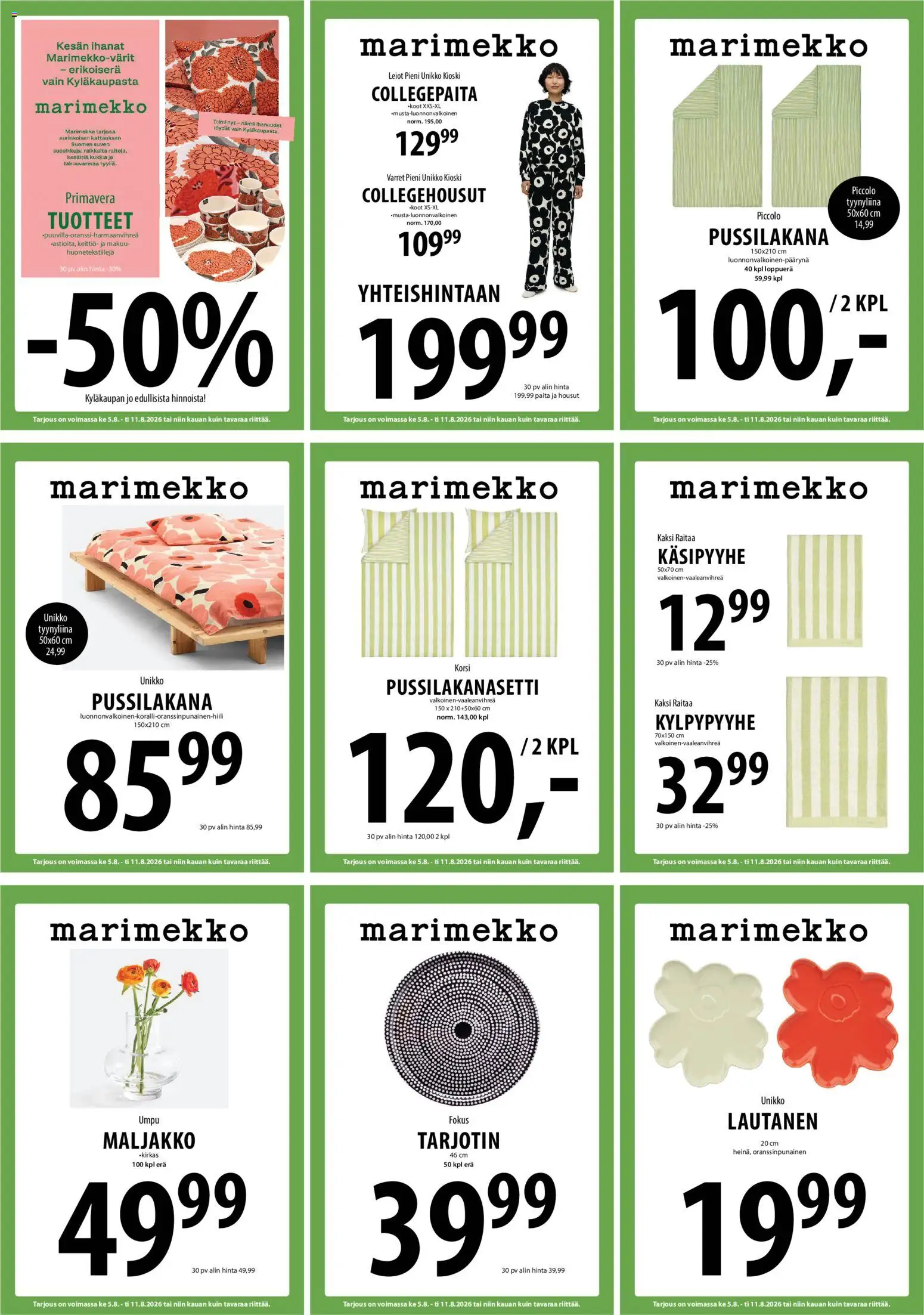 Tuuri tarjoukset – voimassa 05/08/2026 alkaen | Sivu: 11