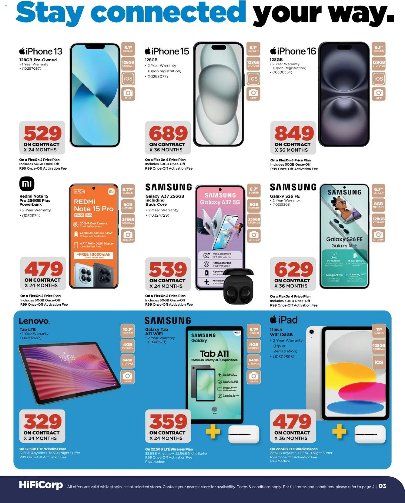 New HiFi Corp catalogue – valid from 30/09/2026 | Page: 3 | Products: Powerbank, Camera, Battery, Charger