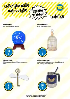 TEDi katalog akcije – veljaven od 01.10.2026 | Stran: 2 | Izdelki: Kozarec, Baterije