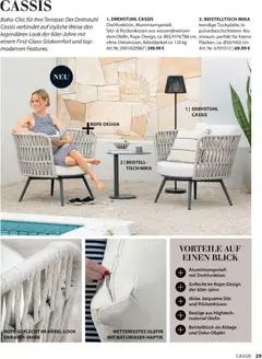 Dehner Gartenmöbel Trends 2026 ab 29.01.2026 gültig | Seite: 29 | Produkte: Top, Beistelltisch, Tisch