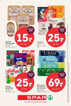 Spar - Tilbudsavis uge 35 gyldig fra 21/08/2026 | Side: 23 | Produkter: Pålæg, Is, Hamburgerryg, Søm